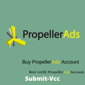 Propeller Ads Accounts